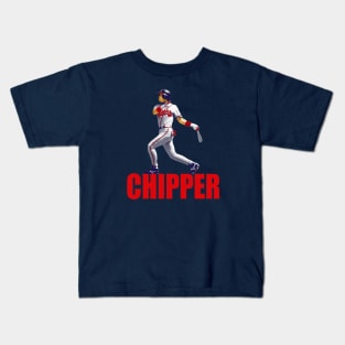 Atlanta Braves Legend Chipper Jones Kids T-Shirt